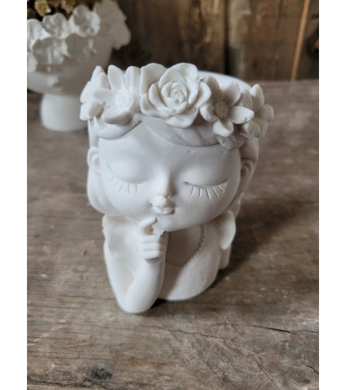 P'tit Pot fille "la pensante"